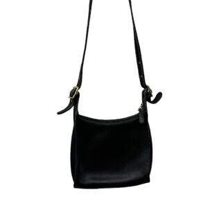 Vintage Coach 9997 Legacy Black‎ Genuine Leather Crossbody Bag